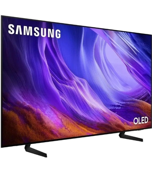 Телевизор SAMSUNG QE55S85HAEXPY, 55', черный графит, OLED, 4K Ultra HD, 120Hz, Tizen