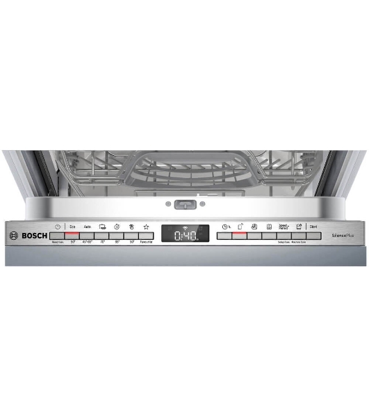 Встраиваемая посудомоечная машина Bosch SPV4EMX10E, серебристый, 44.8 см, 10 компл., 44 дБ, класс C