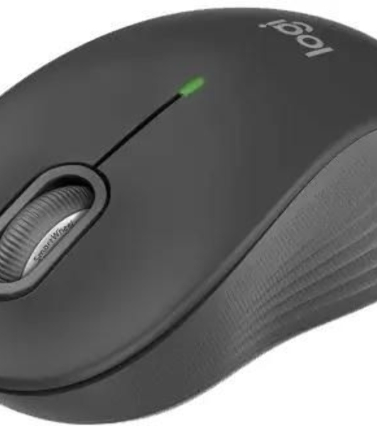 Мышь беспроводная Logitech M550 темно-серый/серый, 4000 dpi, радиоканал, Bluetooth, USB, кнопки - 3