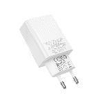 Сетевое зарядное устройство BOROFONE (6941991122767) BAS74A 1USB+1Type-C 3.0A QC3.0 PD 20W White, фото4