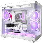 Компьютерный корпус без блока питания Case PCCooler C3T500 ARGB WH, Midi-Tower, TG, 6x120мм ARGB, 1xUSB-C 3.1 + 2xUSB-A 3.0, ATX, mATX, mITX белый, фото6