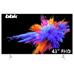 Телевизор BBK 42.5' 43LEM-1054/FTS2C (W) белый DLED FHD 60Hz, фото 1