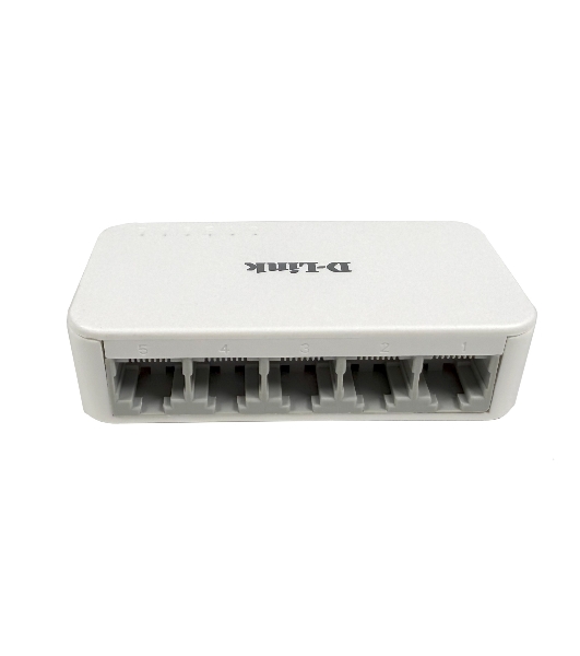 Коммутатор D-Link DES-1005C, 5×100 Мбит/с, неуправляемый