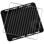 Плита комбинированная Flama RK 2211 белый, конфорок 4 шт, духовка 50 л, 50 см x 85 см x 60 см, фото4