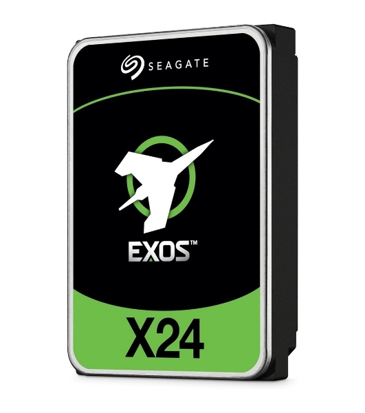 Жесткий диск серверный Seagate 3.5'; 24TB Exos X24 SAS 12Gb/s, 7200 rpm, 512 MB ST24000NM007H