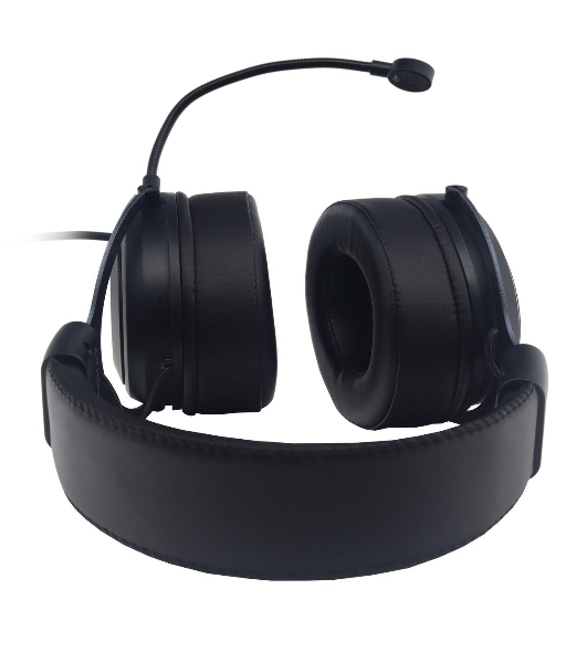 Гарнитура Raskat Strike 3U чёрный, проводная, USB, съёмный микрофон, подсветка