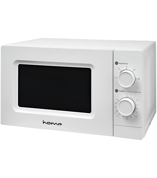 Микроволновая печь Home HMM207BW белый, 20 л, 700 Вт, переключатели — поворотный механизм
