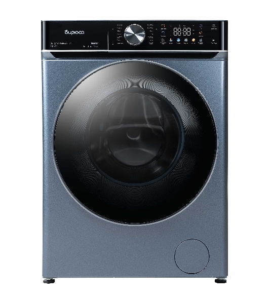Стиральная машина Бирюса WM-SC914/15 W перламутровый синий, загрузка фронтальная 9 кг, 1400 об/мин, класс А+++