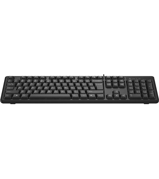 Клавиатура проводная A4Tech KKS-3, USB, черный