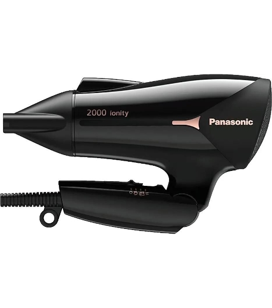 Фен Panasonic EH-NE66-K865 черный, 2000 Вт, ионизация, компактный
