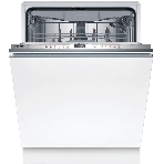 Встраиваемая посудомоечная машина Bosch SMD6ECX12E 60см., SilencePlus; Класс A-A-A; загрузка на 14 комплектов посуды, сенсорное управление, 8 программ, 59.8x55x81.5-87.5 см,сушка: с открыванием дверцы/с теплообменником, индикация на полу: проекция дисплея, фото 1