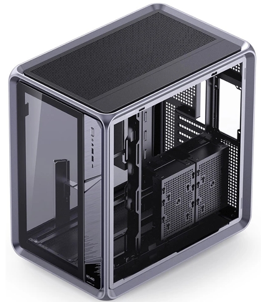 Корпус Jonsbo Jonsplus BO400, Midi-Tower, серый