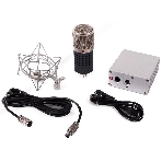 Микрофон конденсаторный sE Electronics [GEMINI II] двухламповый, 20 Гц - 20 кГц, кардиоида, в комплекте: держатель 'паук', блок питания со шнуром, микрофонный кабель, металлический и деревянный кейсы., фото4