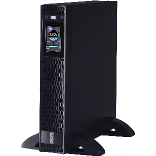 Источник бесперебойного питания Powercom Next, On-Line, 1000VA/1000W, Rack/Tower, 8*IEC320-C13, LCD, Serial+USB, SmartSlot, подкл. доп. Бат.