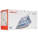 Утюг Atlanta ATH-5544 голубой/белый, 2200 Вт, 32 г/мин, 85 г/мин, 400 мл, фото3