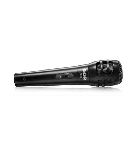 Микрофон проводной BBK CM116 2.5м черный