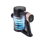 Пылесос вертикальный Centek CT-2570 черный/золотой, питание от аккумулятора, 180 Вт, уборка сухая, пылесборник 0.6 л, фото3