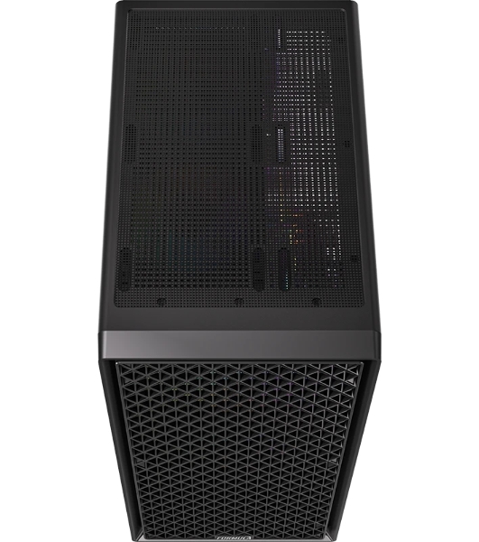 Компьютерный корпус Formula V Line MANA Dynamic Black AR, ATX, TYPE-C*1, USB3.0*2, FRONT 3x120мм ARGB, REAR 1x120мм ARGB