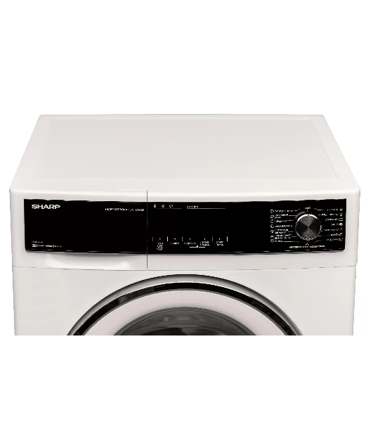 Стиральная машина Sharp ES814RW белый, загрузка фронтальная 8 кг, 1400 об/мин, класс: A+++