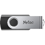 Флешка USB Netac U505 (NT03U505N-032G-32BK), 32Gb, USB 3.0, R/W 110/45, черный/серебристый, фото3