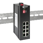Коммутатор EKF TSX-U-8GTP, 8×1 Гбит/с PoE, неуправляемый, фото2