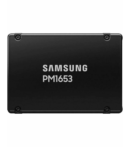 Накопитель SSD Samsung PM1653, 1.92Tb, SAS 4.0 (24Gb/s), 2.5', R/W 4200/2400