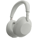 Беспроводные/проводные наушники Sony WH-1000XM6 серебро, полноразмерные, Bluetooth + проводной, адаптивное активное шумоподавление, до 40 ч, фото 1