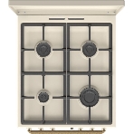 Плита газовая Gorenje GGI5BCLI бежевый, конфорок 4 газовых, духовка 67 л, 50 см x 85 см x 59.4 см, фото2