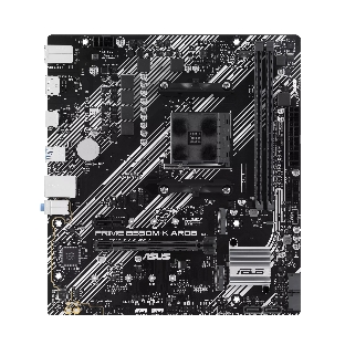 Материнская плата ASUS PRIME B550M-K ARGB, Socket AM4, AMD B550, 2xDDR4, 4xSATA, 2xM.2, 1xPCI-E 4.0 x16, 1xPCI-E x1, 1xHDMI, 1xDP, 1x 1Gb LAN, 4xUSB-A 3.2 Gen 1, 2xUSB-A 2.0, 3x3.5 мм, 7.1, Micro-ATX