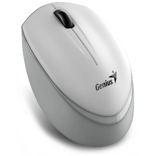 Мышь беспроводная Genius NX-7009 белый/серый, 1200 dpi, радиоканал, USB, кнопки - 3