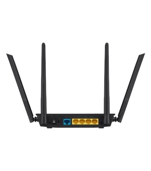 Маршрутизатор беспроводной Asus RT-AC1200 10/100BASE-TX черный (Dual Band)