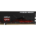 Оперативная память AMD Radeon R9, DDR4, 16GB (1x16GB), 3200MHz, CL16, DIMM, с радиатором, черный, фото3