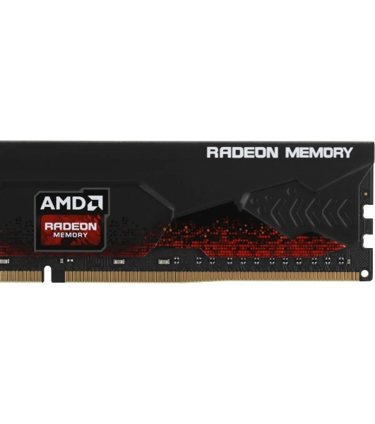 Оперативная память AMD Radeon R9, DDR4, 16GB (1x16GB), 3200MHz, CL16, DIMM, с радиатором, черный