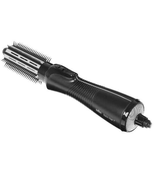 Фен-щетка Braun AS-720 MN черный, 700 Вт, 38 мм