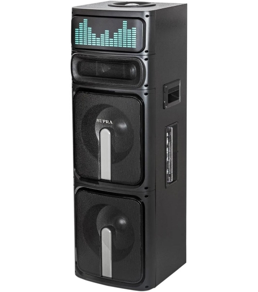 Минисистема Supra SMB-2050, 180Вт, FM USB BT SD, черный