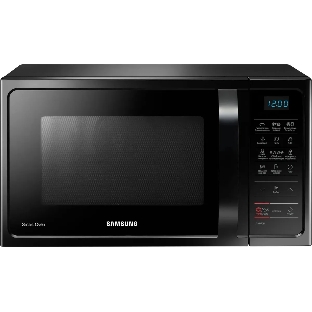 Микроволновая печь Samsung MC28H5013AK/BW черный, 28 л, 900 Вт, переключатели - мембранные кнопки