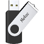 Флешка USB Netac U505 (NT03U505N-032G-32BK), 32Gb, USB 3.0, R/W 110/45, черный/серебристый, фото4