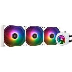 Система жидкостного охлаждения Thermalright Core Vision 360 (360mm, LED, White, ARGB/Fans: 3x120mm, 72.37CFM, 27.7dBA, 2000RPM/Pump height 66mm, Rad thickness 27mm/S: 1700, 1200, 1851, 115X, 2011, 2066, AM5, AM4), фото8