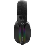 Гарнитура MARVO HG9086W Pulz 70W чёрный, беспроводная + проводная, радиоканал, до 10 ч, съёмный микрофон, подсветка, совместимость с PS5, Xbox, фото4