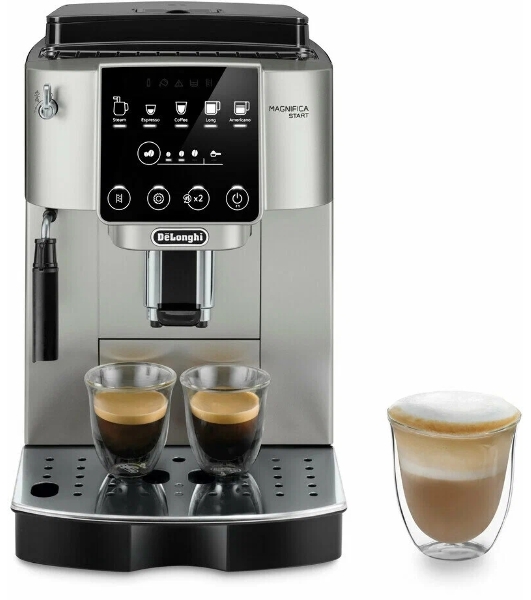 Кофемашина DeLonghi ECAM220.30.SB серебристо-черный, исп. кофе - зерновой/молотый, 1.8 л, 1450 Вт, 15 бар