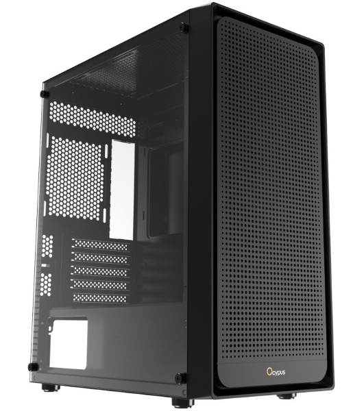 Компьютерный корпус Ocypus Gaммa C50 без БП черный (Gaммa-C50-BKG000XX-GL)