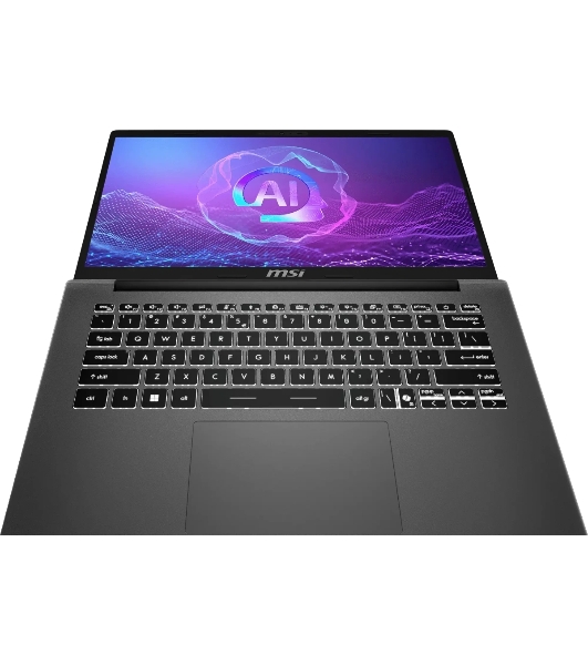 Ноутбук MSI Modern A14 AI+ F3HMG/14'/IPS/AMD Ryzen AI 5 330/16GB/512GB SSD/AMD Radeon Graphics/Windows 11 Pro/серый/1.5kg