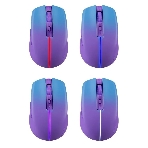 Мышь беспроводная Defender Mystery MM-301 фиолетовый, 1600 dpi, радиоканал, Bluetooth, USB, кнопки - 6, фото6