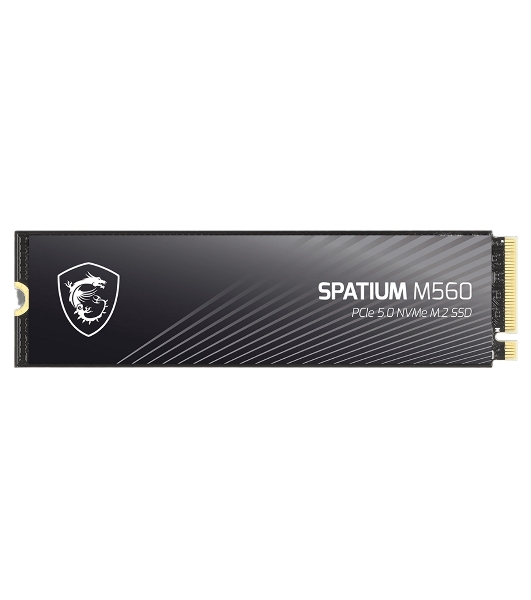 Накопитель SSD MSI M.2 2280 2Tb SPATIUM M560 Client SSD S78-440Q940-P83, PCIe Gen4x4 with NVMe, 3D TLC, R/W 4900/4400