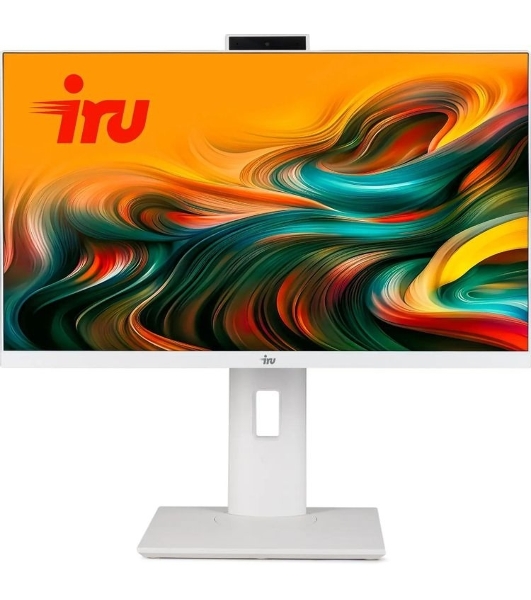 Моноблок IRU Tactio 23IW 23.8' Full HD i5 1235U (1.3) 16Gb SSD512Gb Iris Xe Windows 11 Pro GbitEth WiFi BT 120W Cam белый 1920x1080 (RUS)
