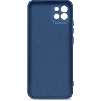Чехол (клип-кейс) BoraSCO Microfiber Case для Samsung Galaxy A03 синий, фото3