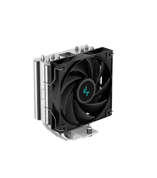 Кулер для процессора DEEPCOOL AG400 черный, 120 мм, алюминий/медь, 2000 об/мин, 31.6 дБ, 4 pin, 220 Вт, 150 мм