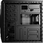Компьютерный корпус Miditower Aerocool/Formula Cs-1102 черный ATX/micro ATX/mini ITX, USB 3.0 (без БП) 58133, фото2