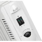 Обогреватель масляный Ballu Comfort BOH/CM-07WDN (7 секций) белый, 1500 Вт, 20 м2, термостат, фото6