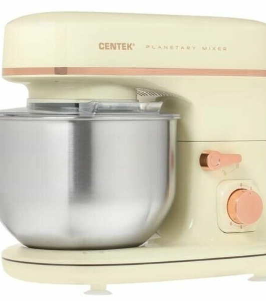 Миксер планетарный Centek CT-1139 бежевый